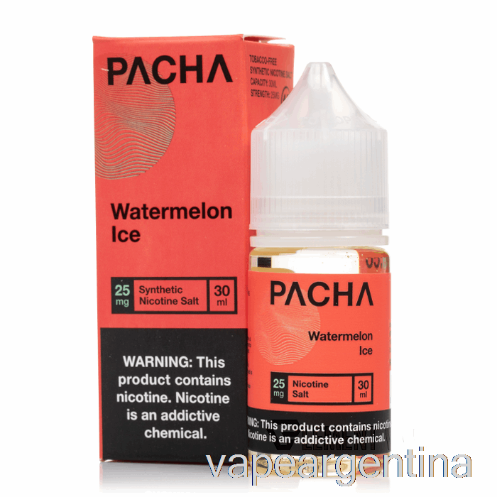 Hielo De Sandia - Sales De Pacha - 30ml 25mg Vape Argentina